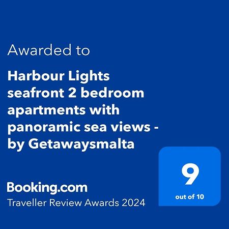 Harbour Lights Seafront 2 Bedroom Apartments With Panoramic Sea Views - By Getawaysmalta St. Paul's Bay Exterior photo