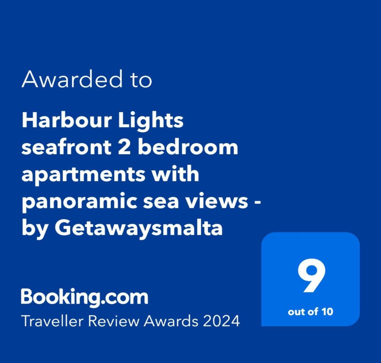 Harbour Lights Seafront 2 Bedroom Apartments With Panoramic Sea Views - By Getawaysmalta St. Paul's Bay Exterior photo